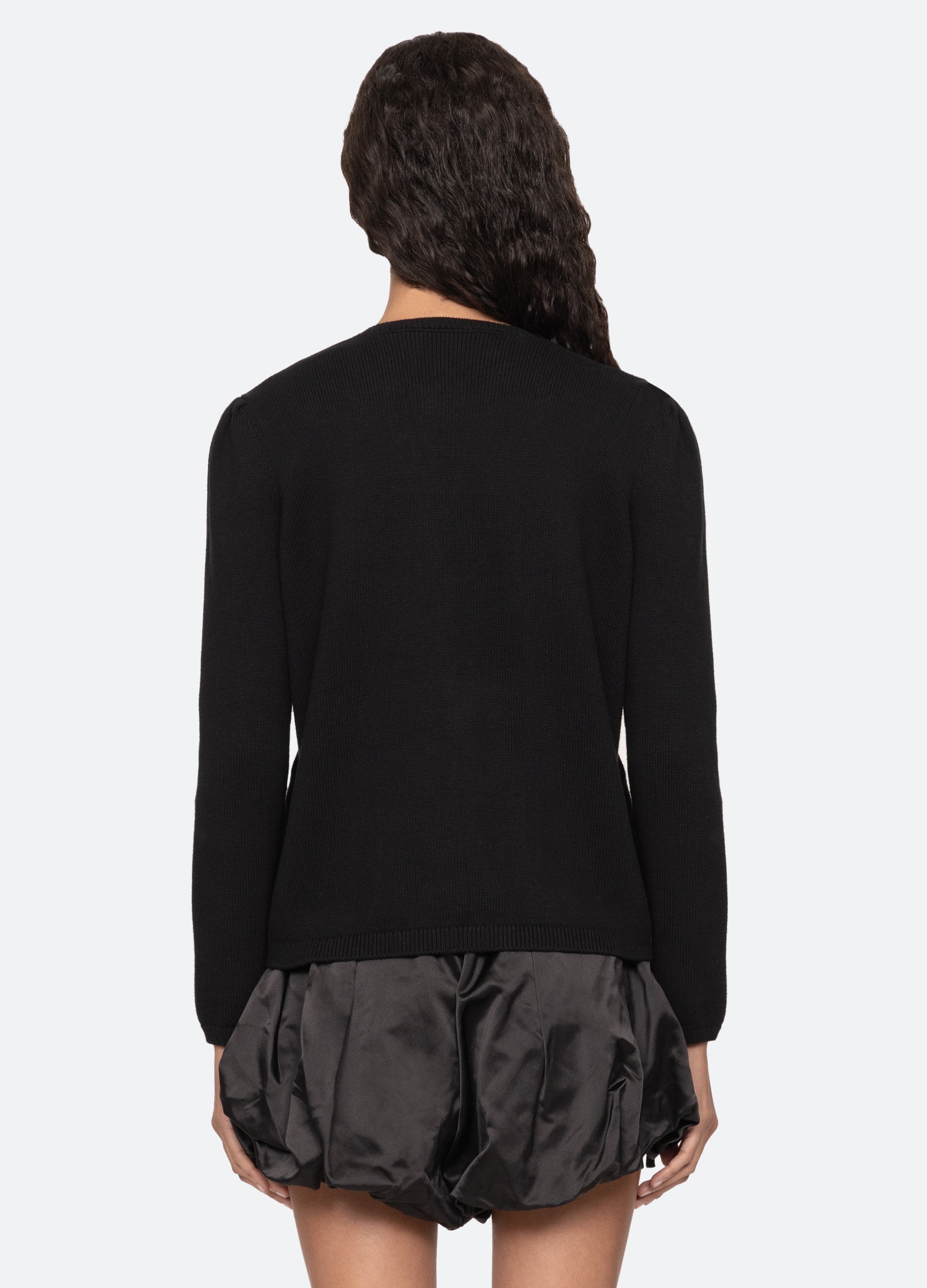Black Seraphine Cardigan | Sea New York