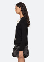 Black Seraphine Cardigan | Sea New York