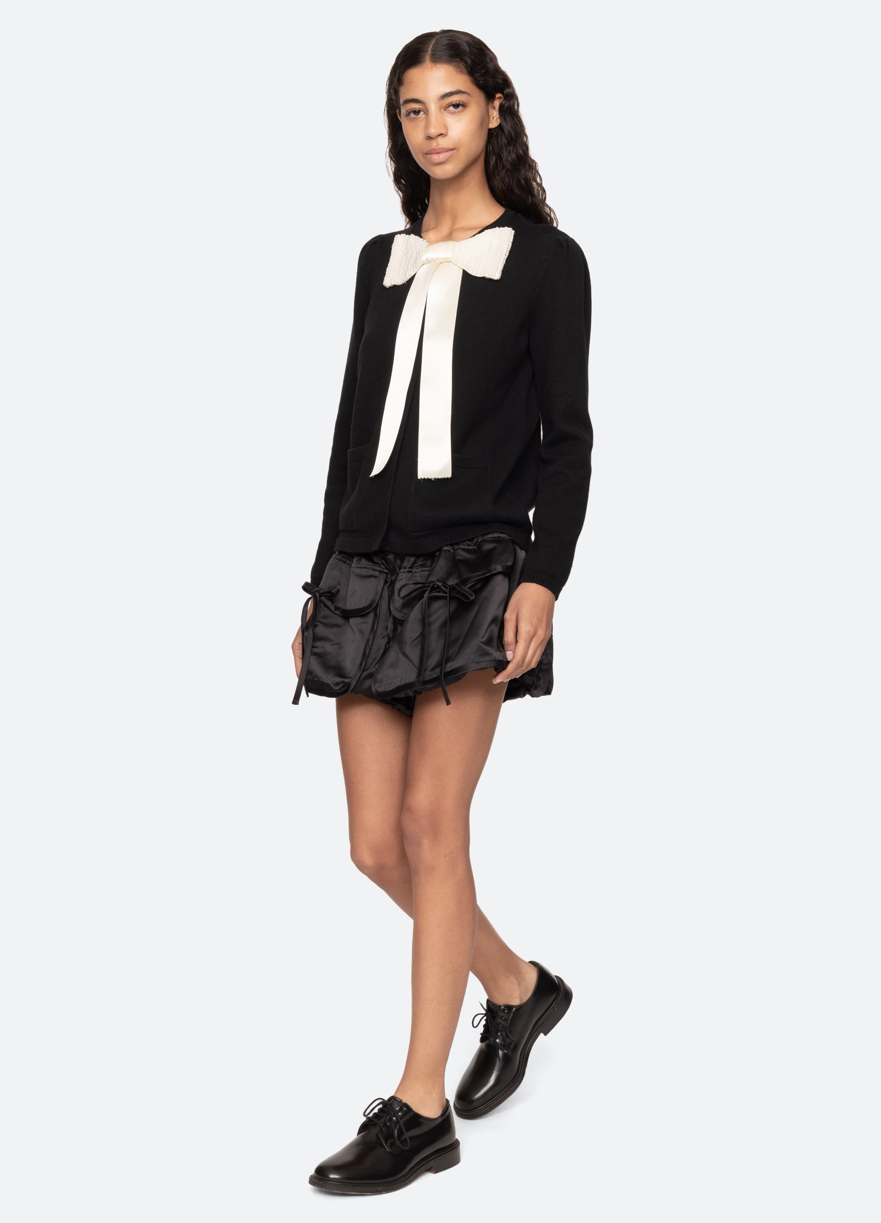 Black Seraphine Cardigan | Sea New York