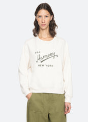 Cream Claira Sweatshirt | Sea New York
