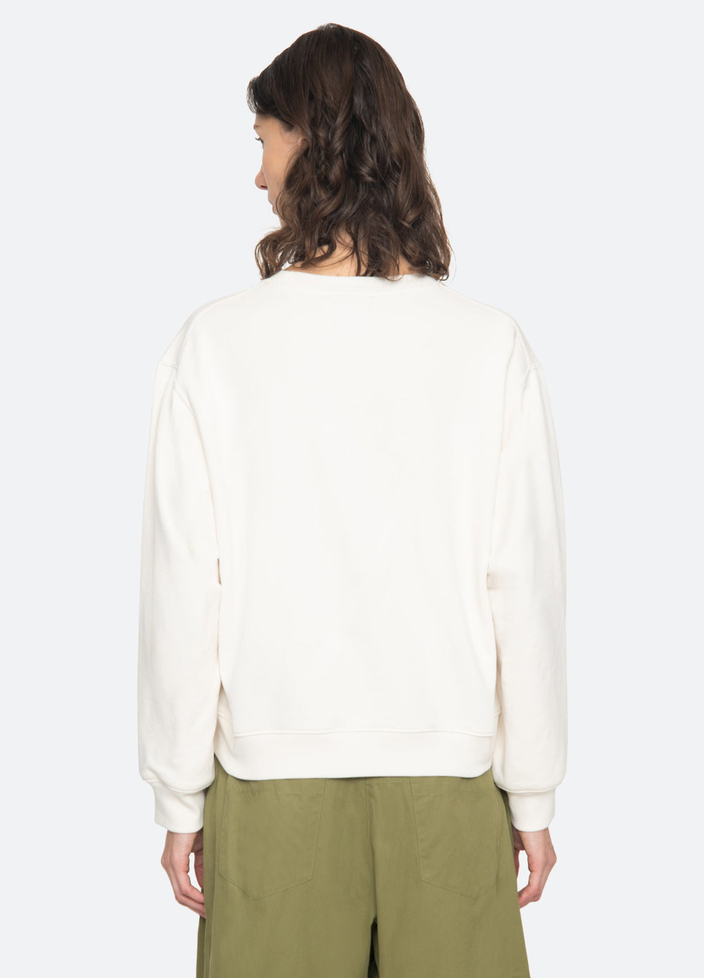 Cream Claira Sweatshirt | Sea New York