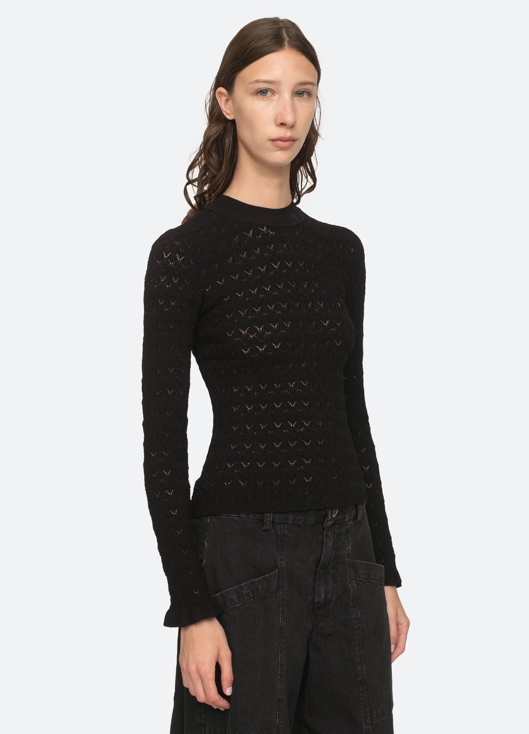 Black Rue Sweater | Sea New York