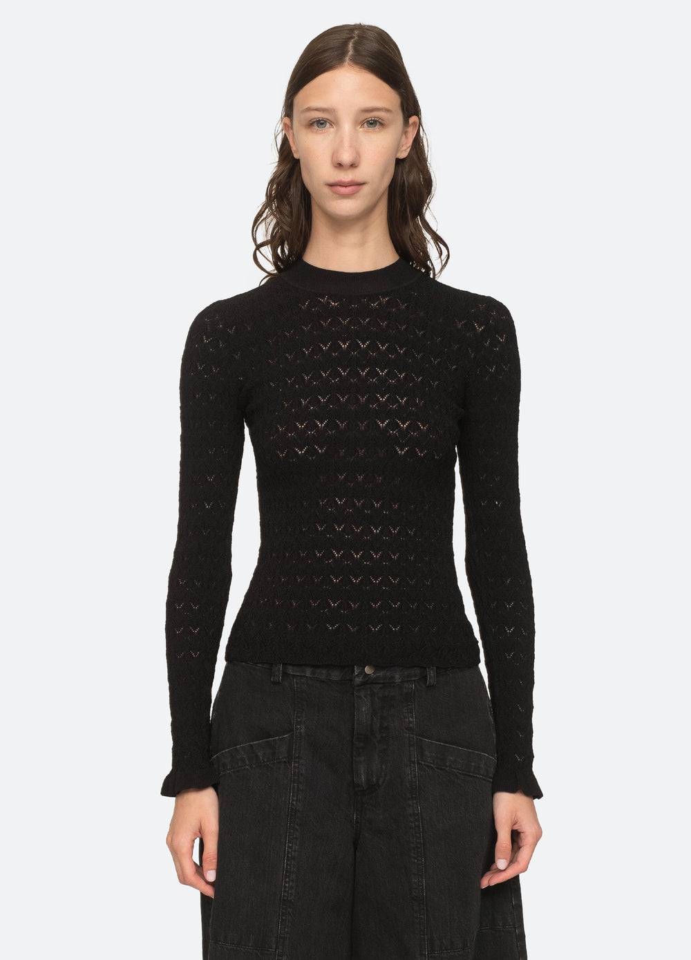 Black Rue Sweater | Sea New York
