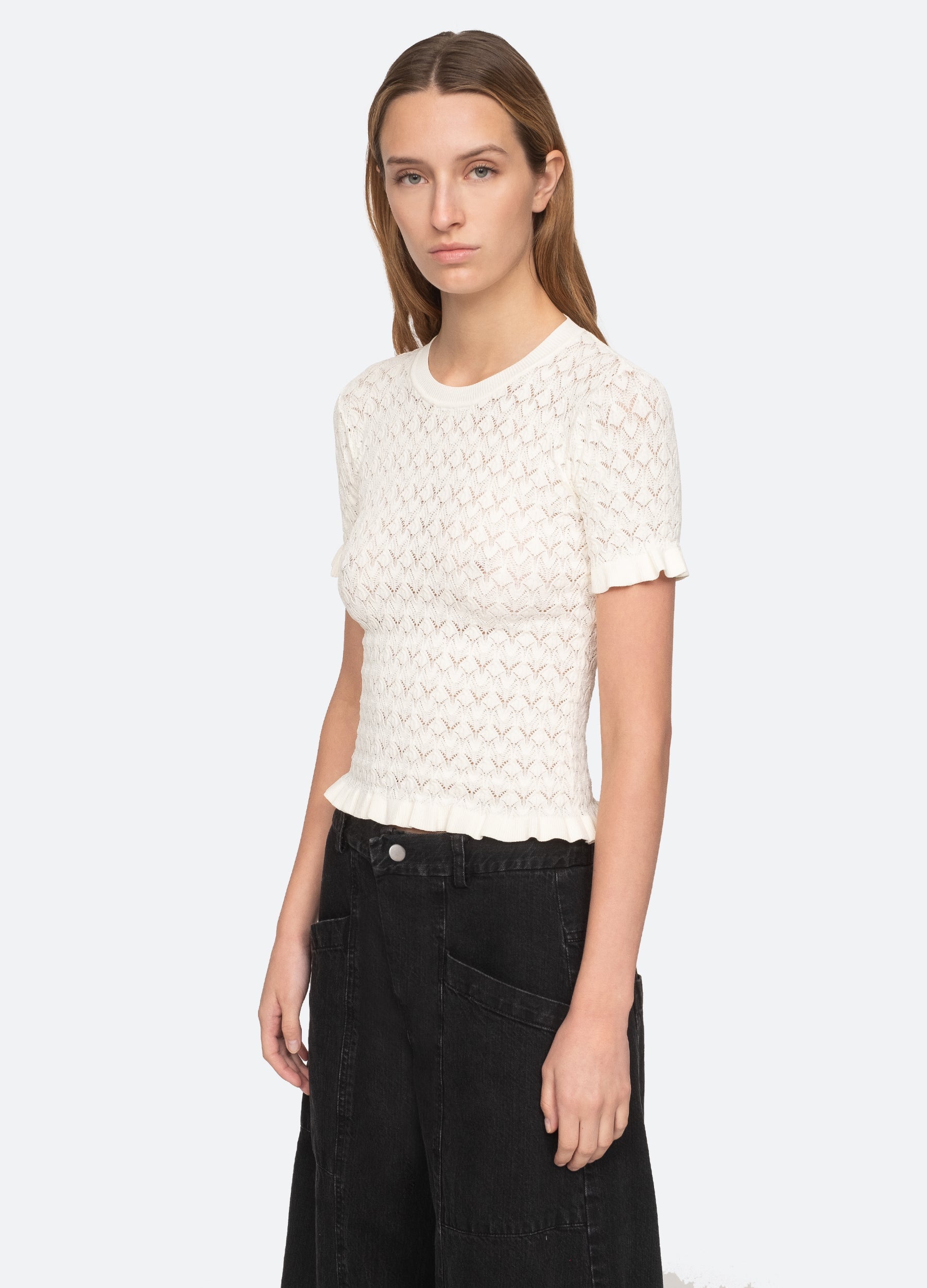 Black Rue S/S Sweater | Sea New York