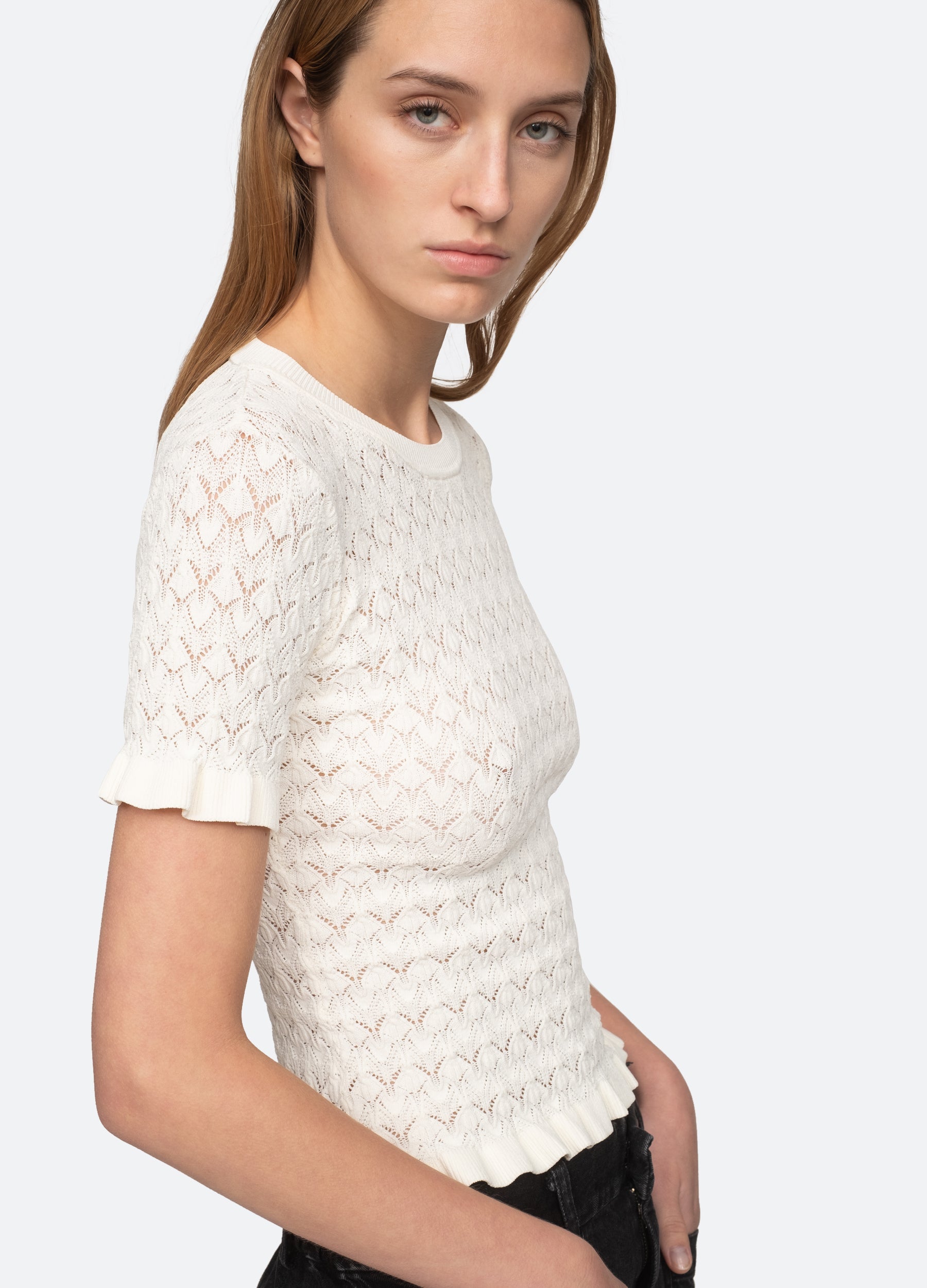 Black Rue S/S Sweater | Sea New York