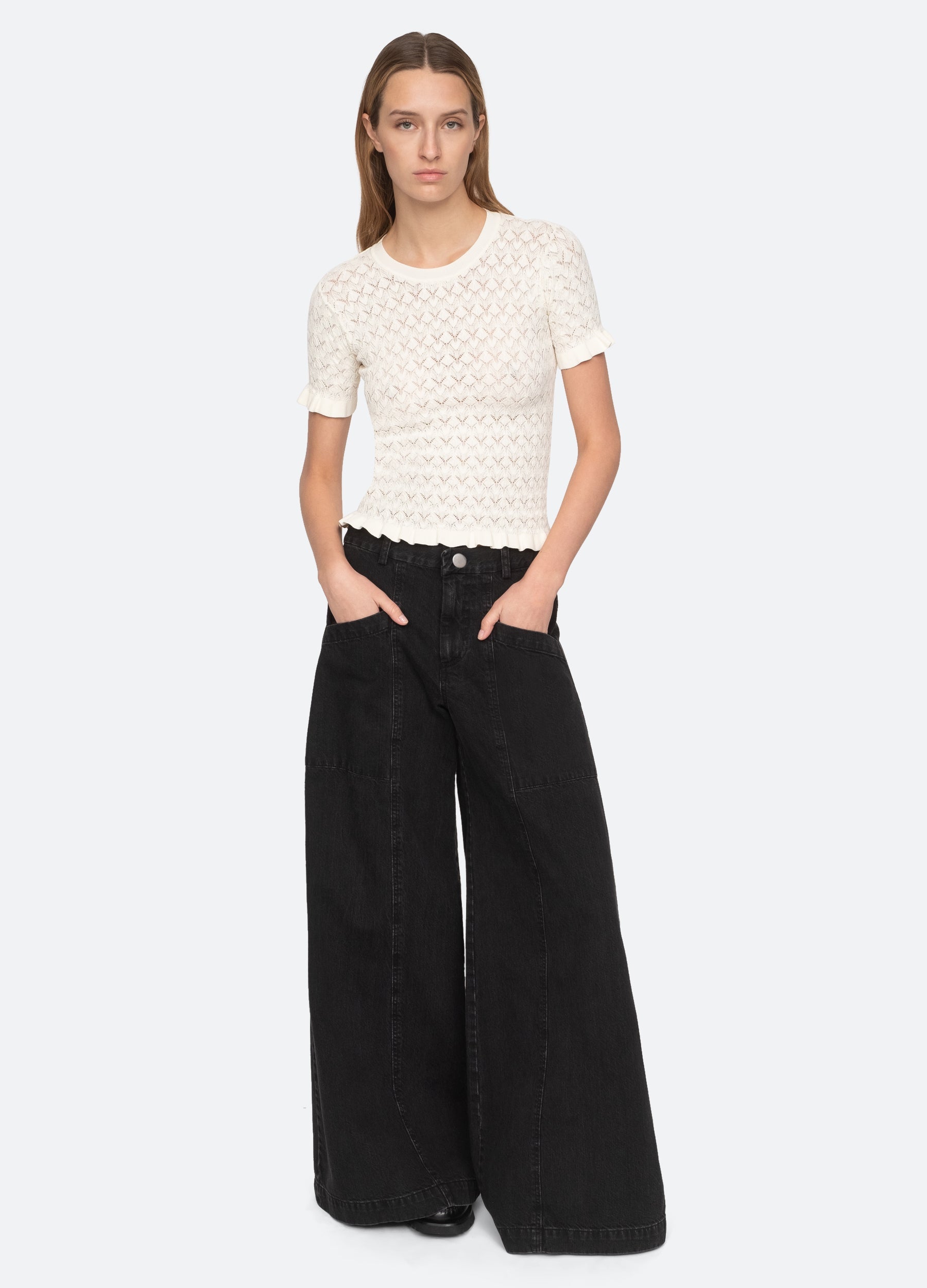 Black Rue S/S Sweater | Sea New York
