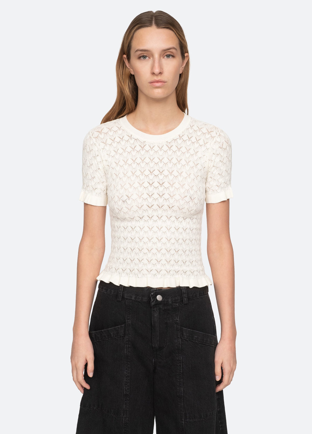 Black Rue S/S Sweater | Sea New York