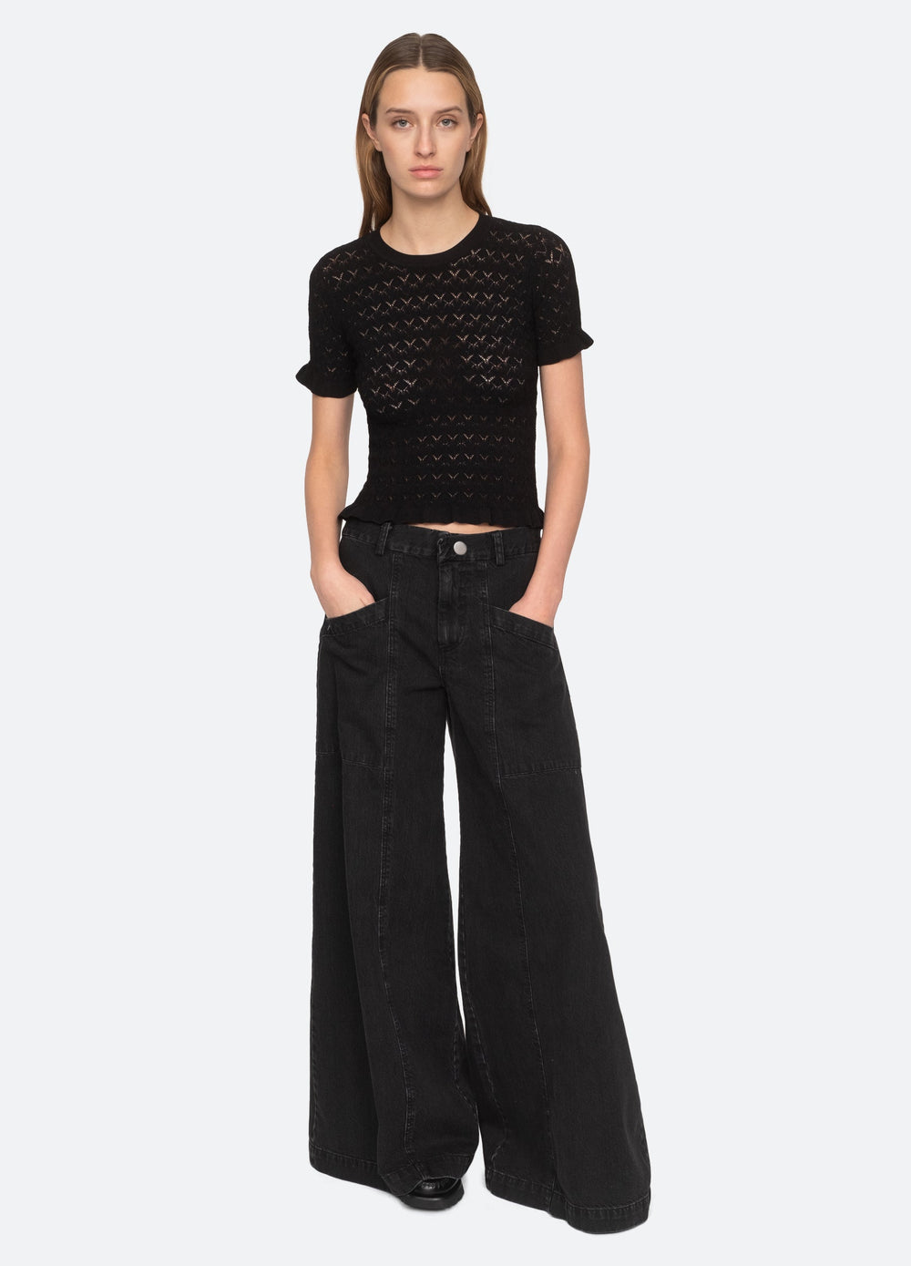 Black Rue S/S Sweater | Sea New York