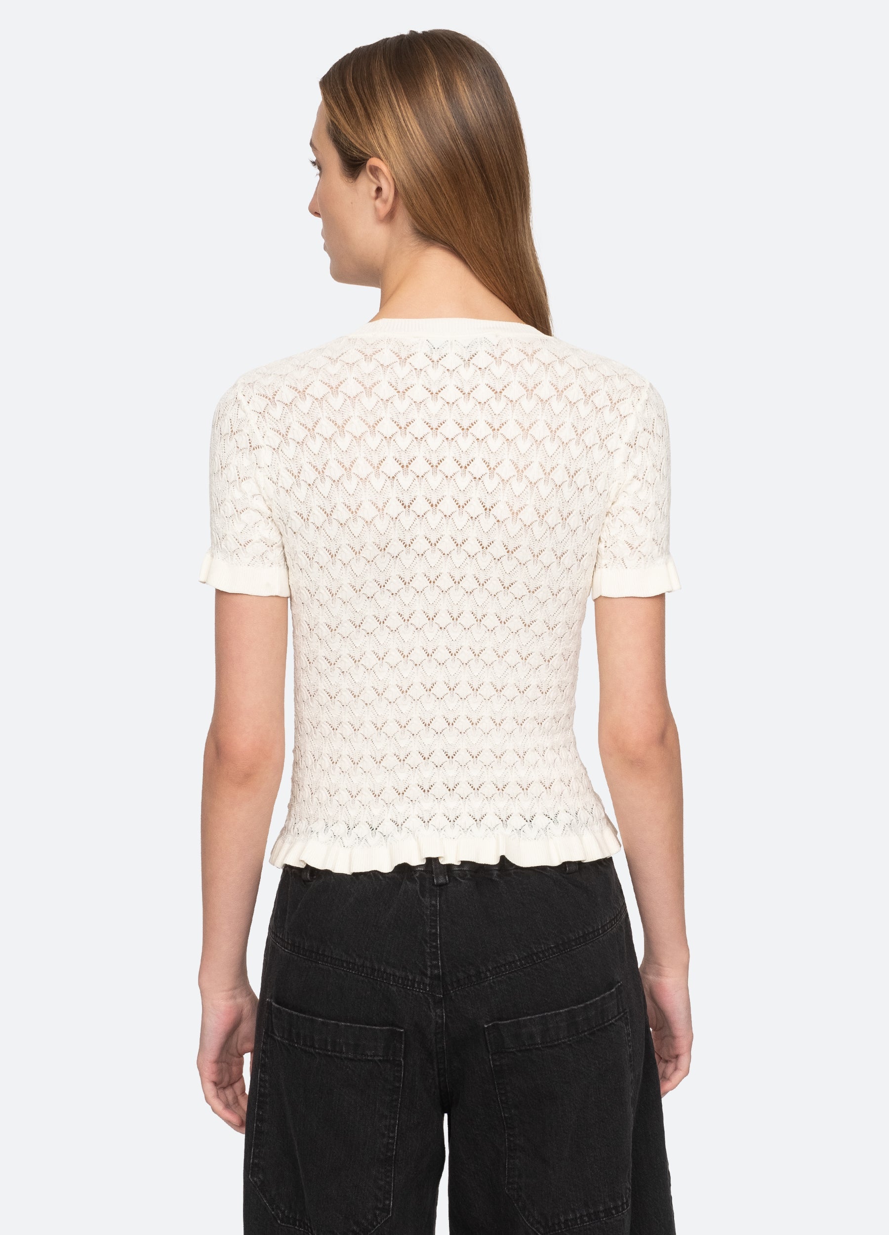 Black Rue S/S Sweater | Sea New York