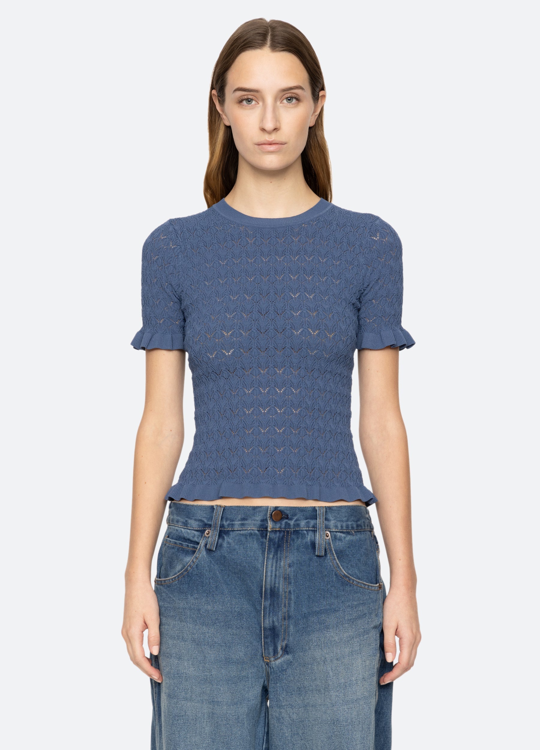 Black Rue S/S Sweater | Sea New York