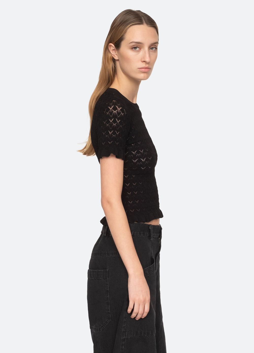 Black Rue S/S Sweater | Sea New York