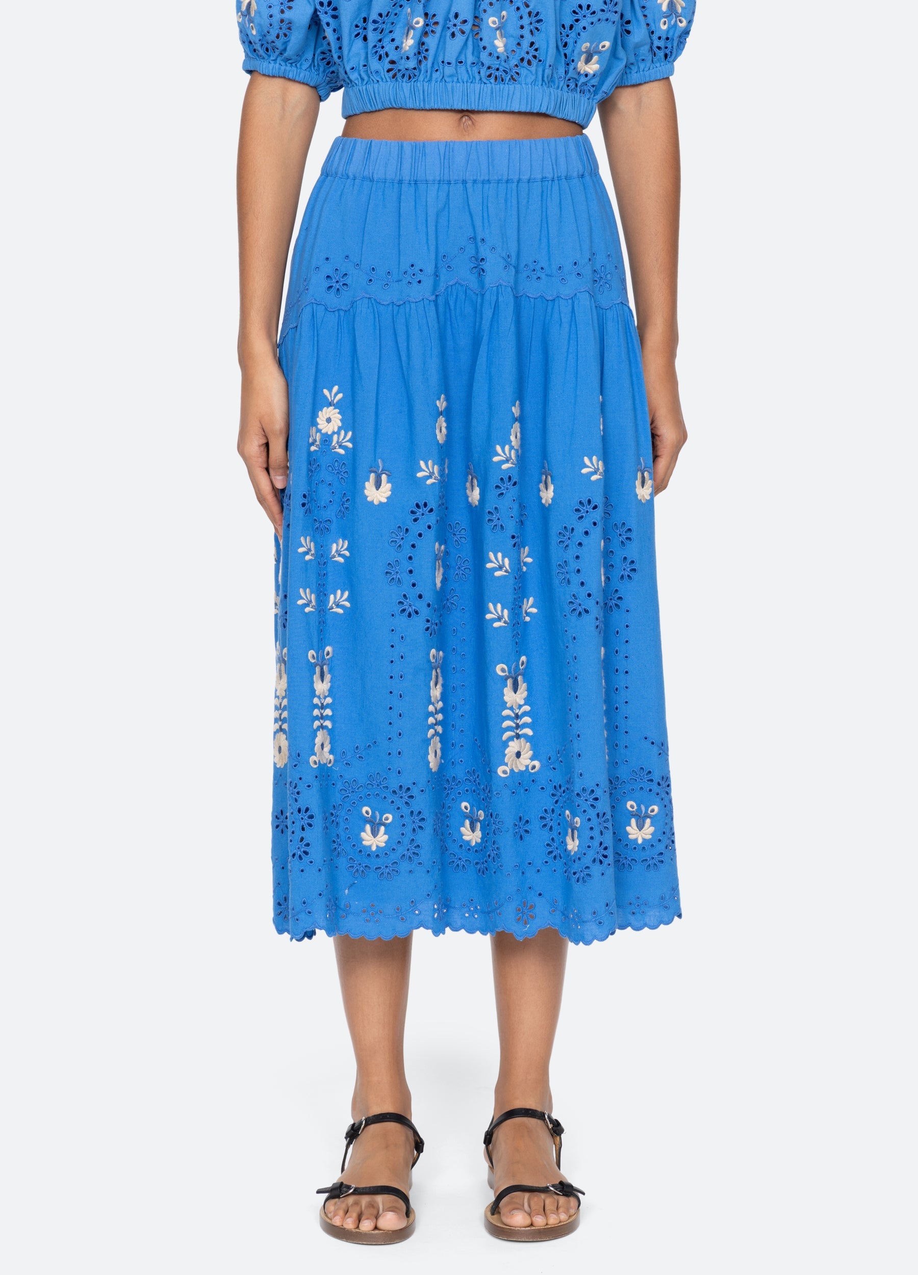 Blue Catharina Skirt | Sea New York