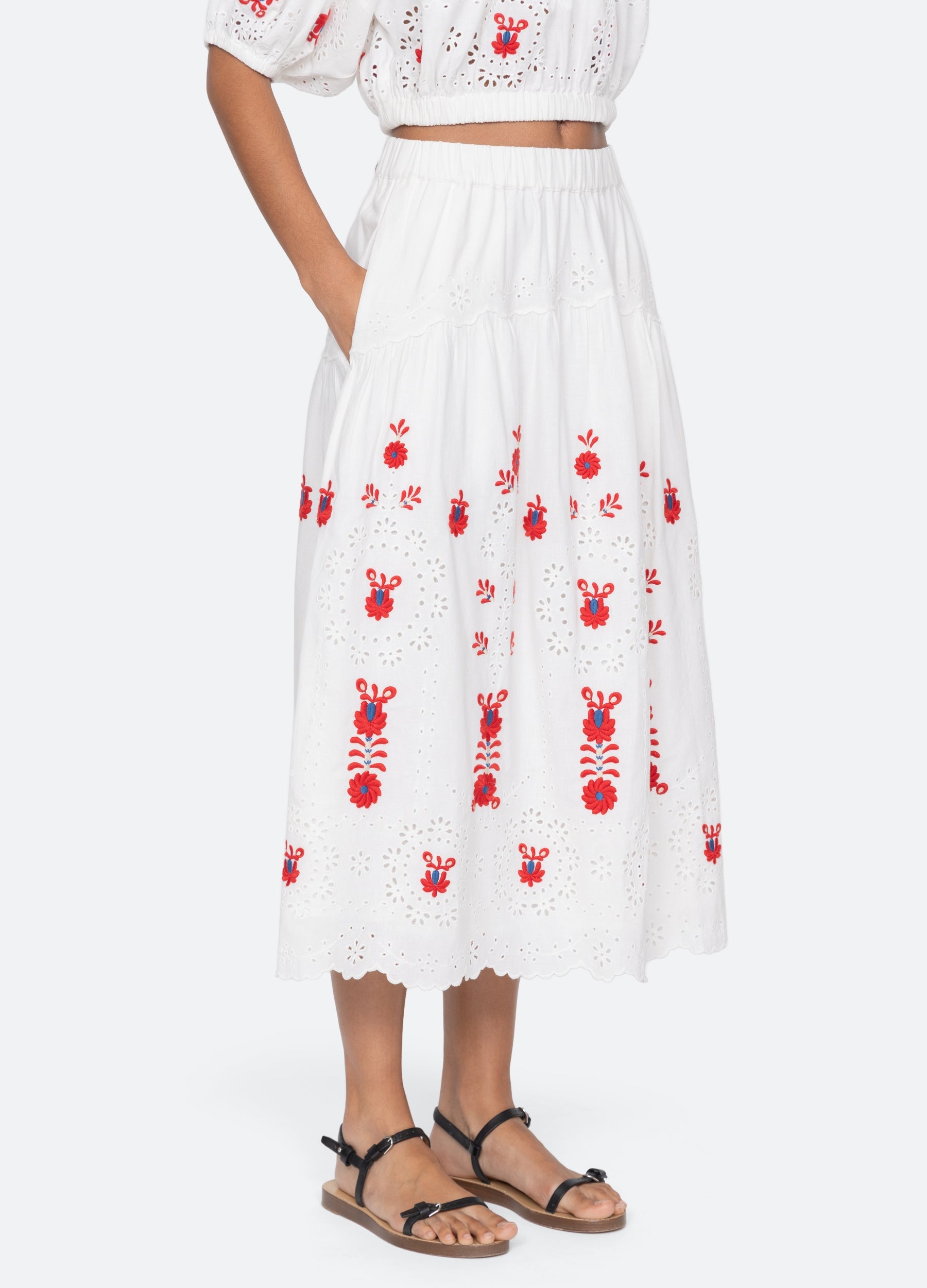 Blue Catharina Skirt | Sea New York