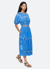 Blue Catharina Skirt | Sea New York