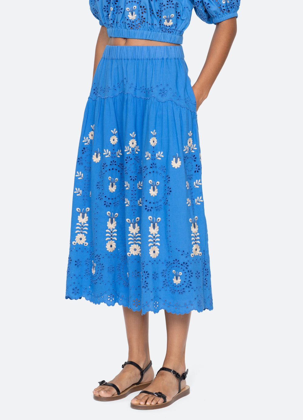 Blue Catharina Skirt | Sea New York