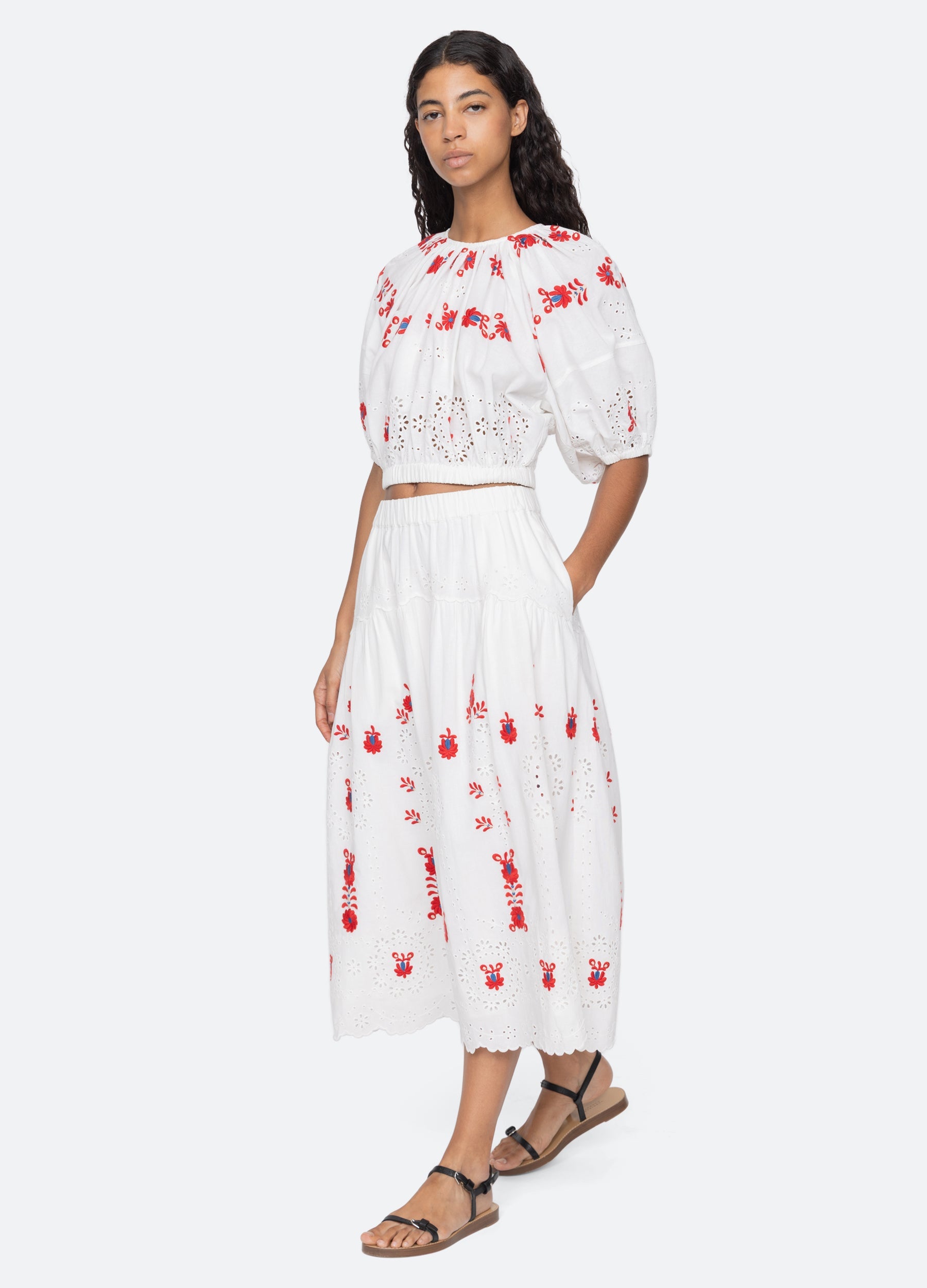 Blue Catharina Skirt | Sea New York