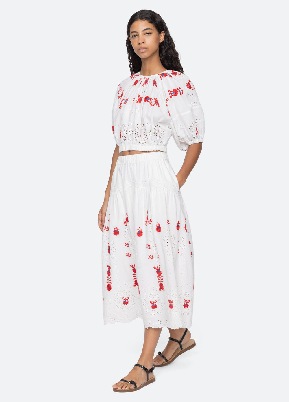Blue Catharina Skirt | Sea New York