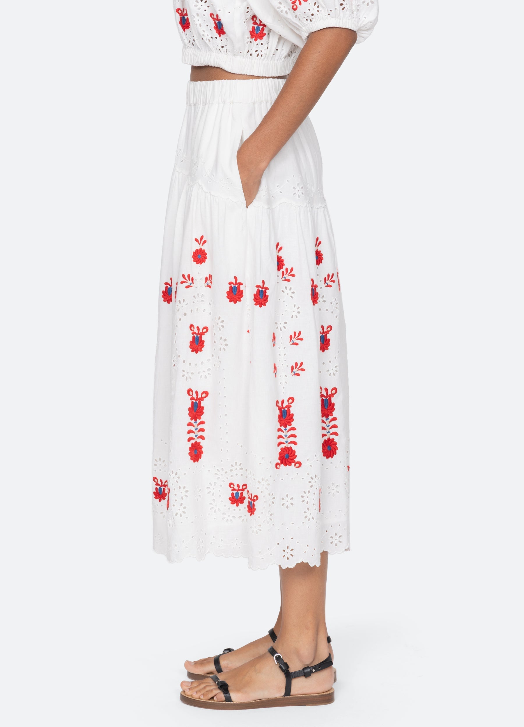 Blue Catharina Skirt | Sea New York