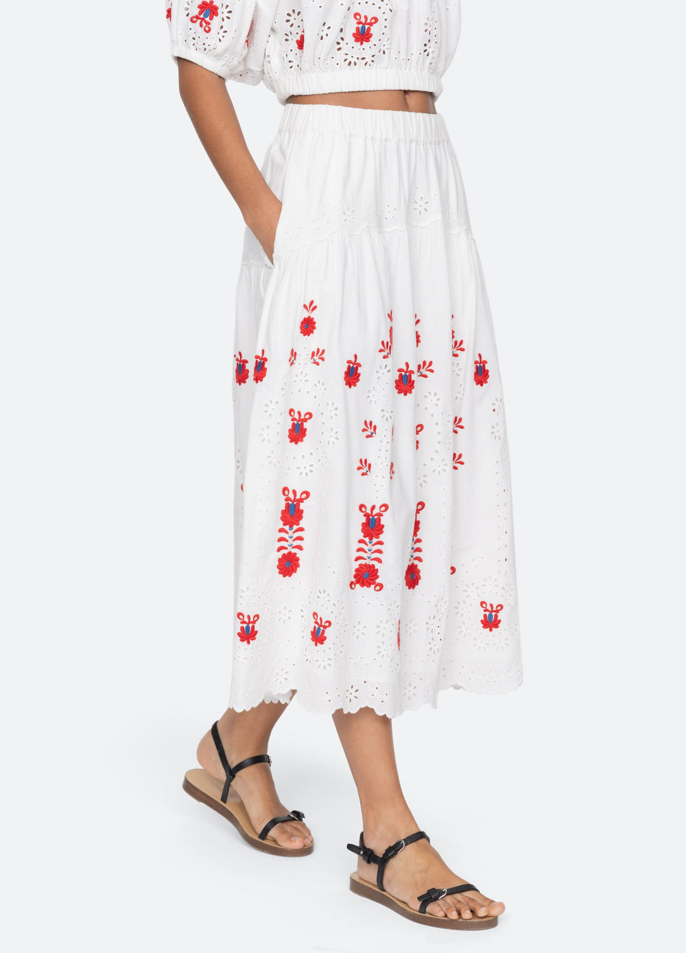 Blue Catharina Skirt | Sea New York