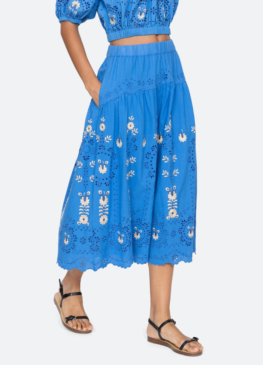 Blue Catharina Skirt | Sea New York