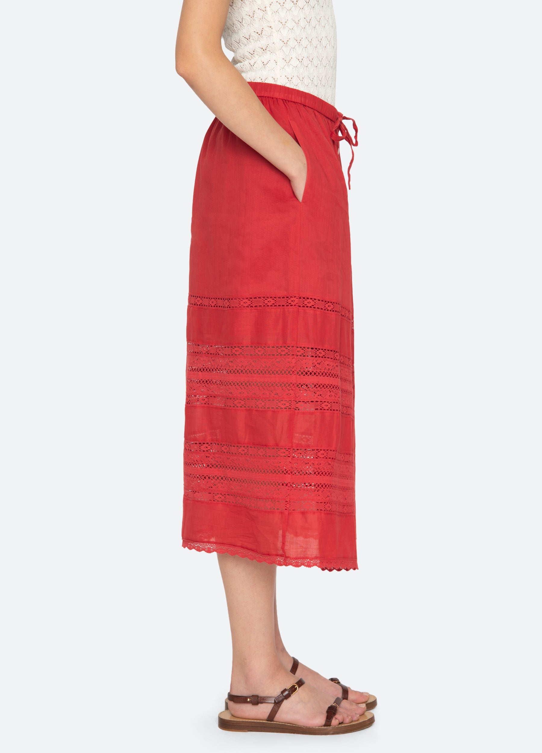 Cream Pippa Skirt | Sea New York
