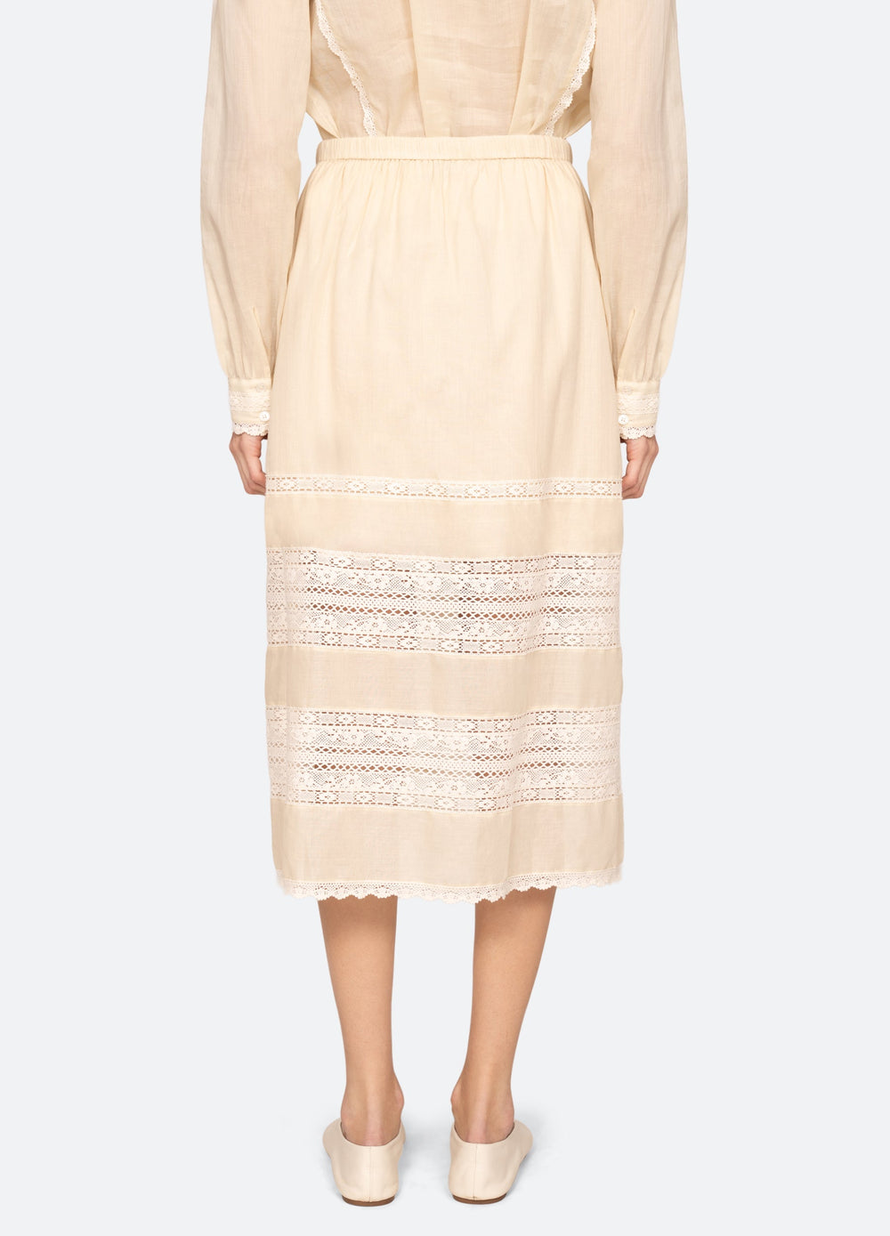 Cream Pippa Skirt | Sea New York