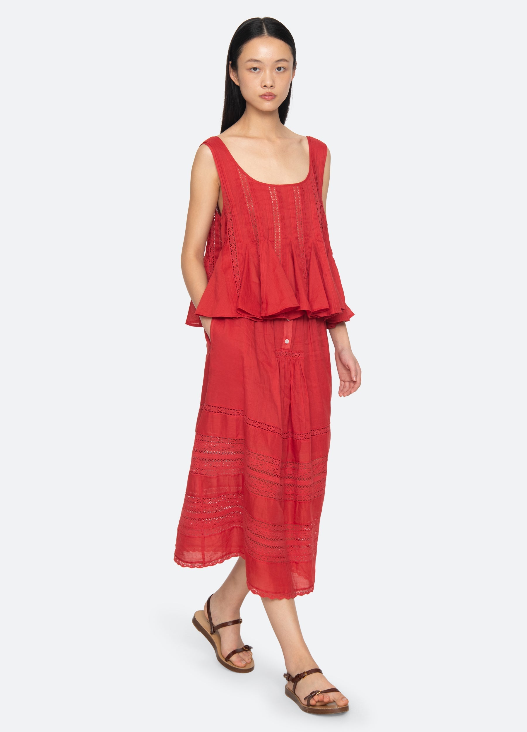 Cream Pippa Skirt | Sea New York