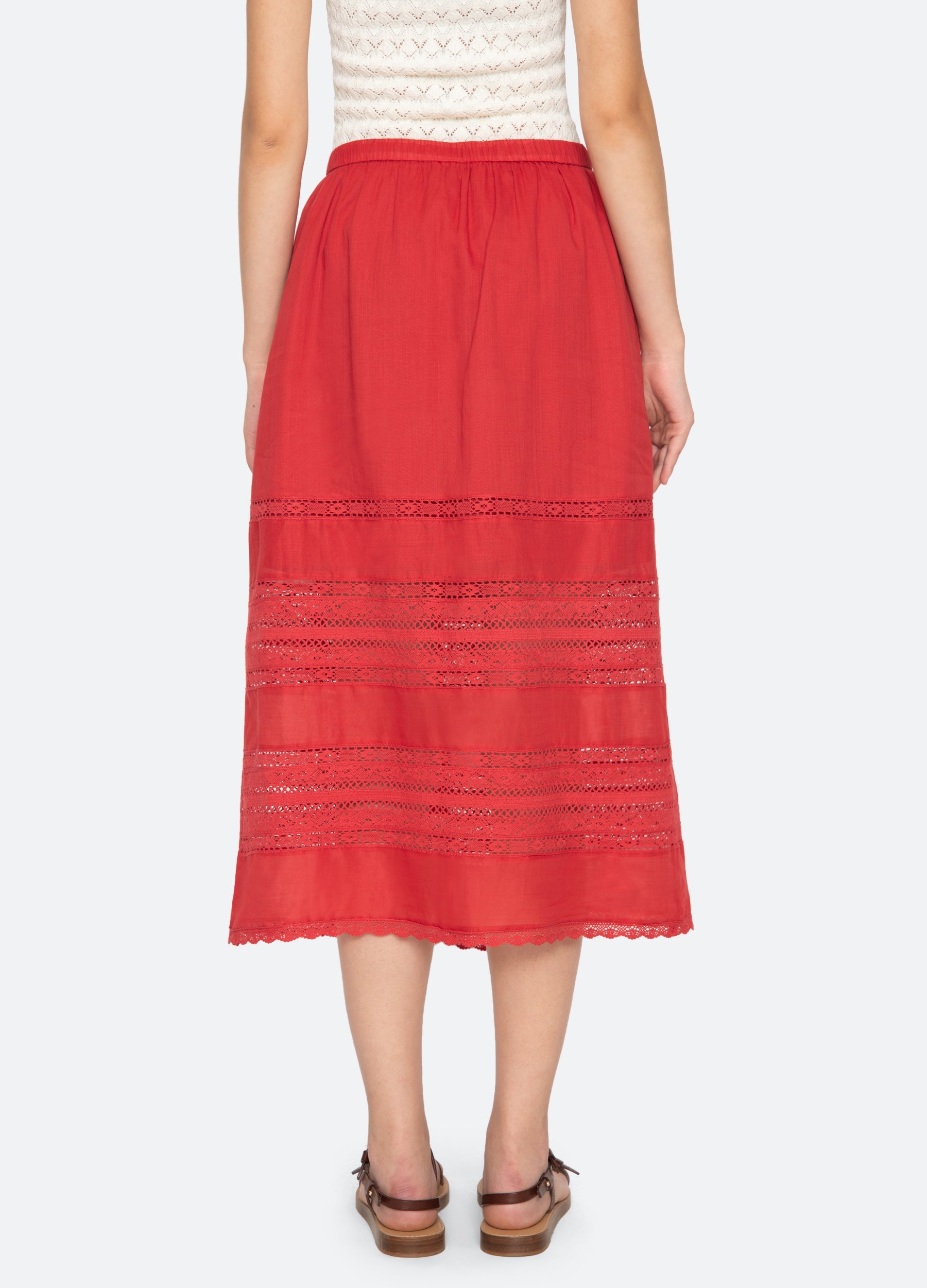 Cream Pippa Skirt | Sea New York