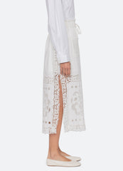 White Gardener Skirt | Sea New York