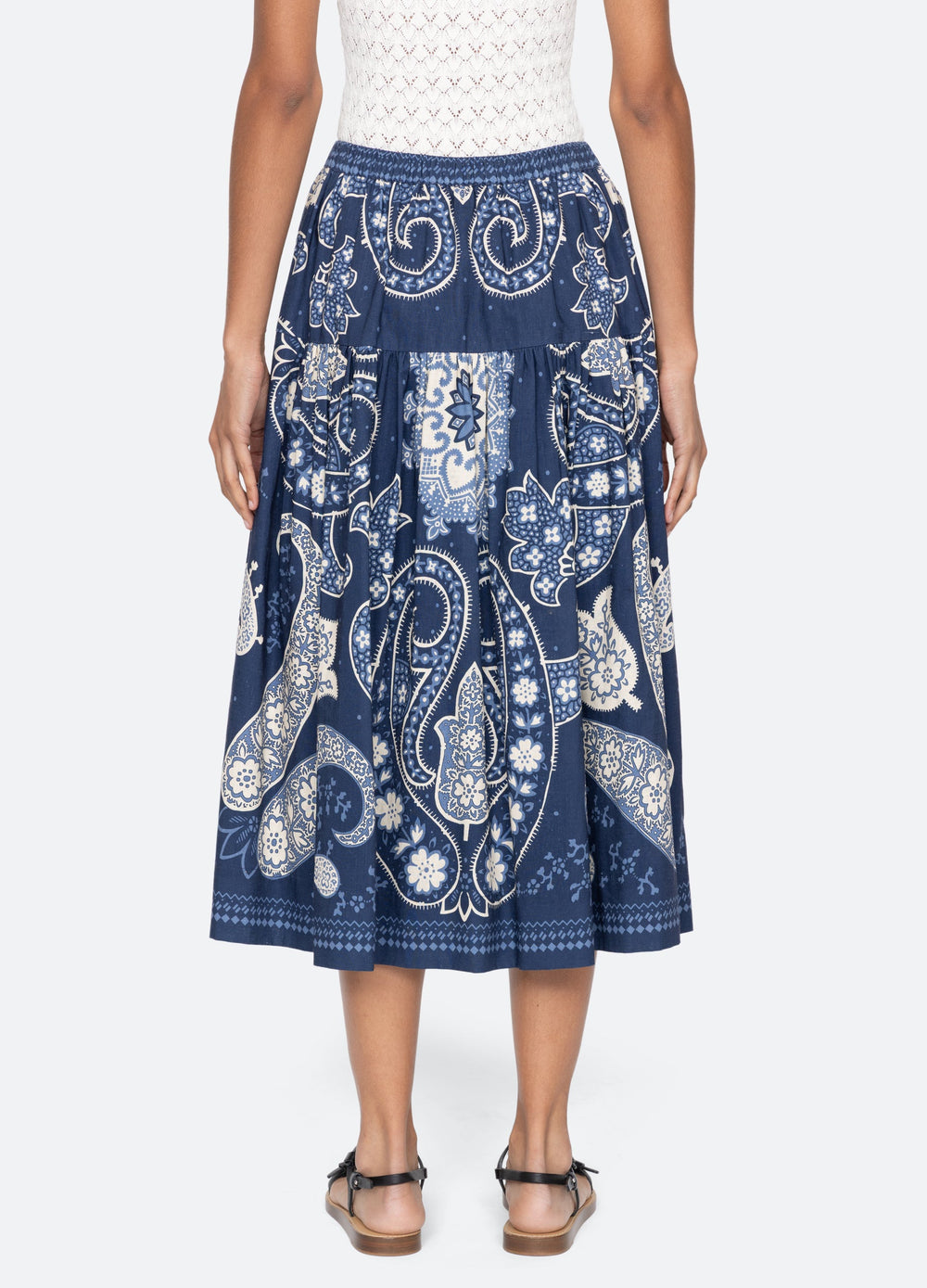Navy Emelina Skirt | Sea New York