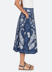 Navy Emelina Skirt | Sea New York