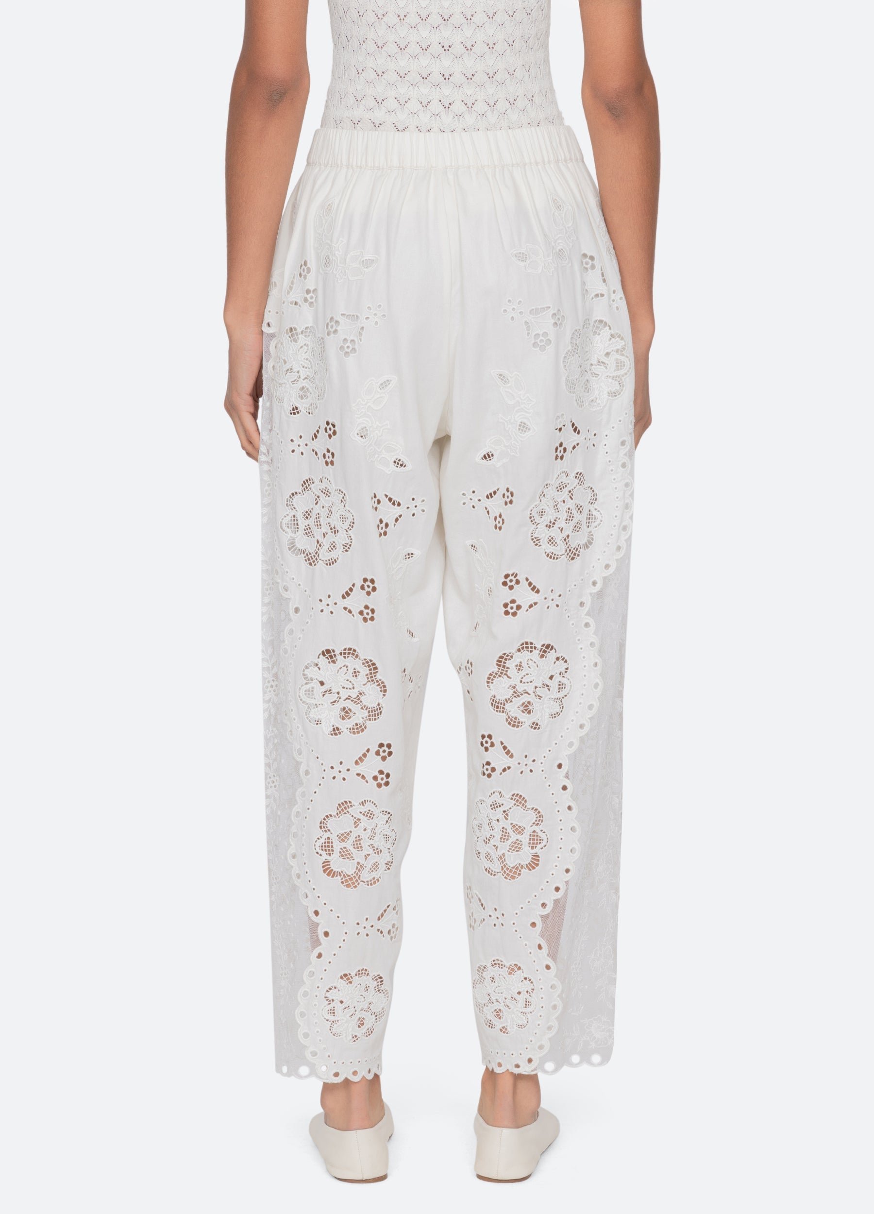 White Gardener Pants | Sea New York