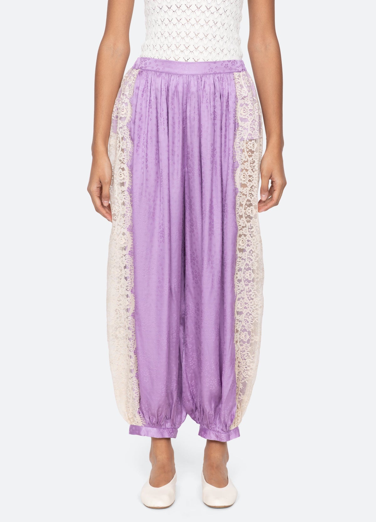 Lilac Ethel Bloomer Pants | Sea New York