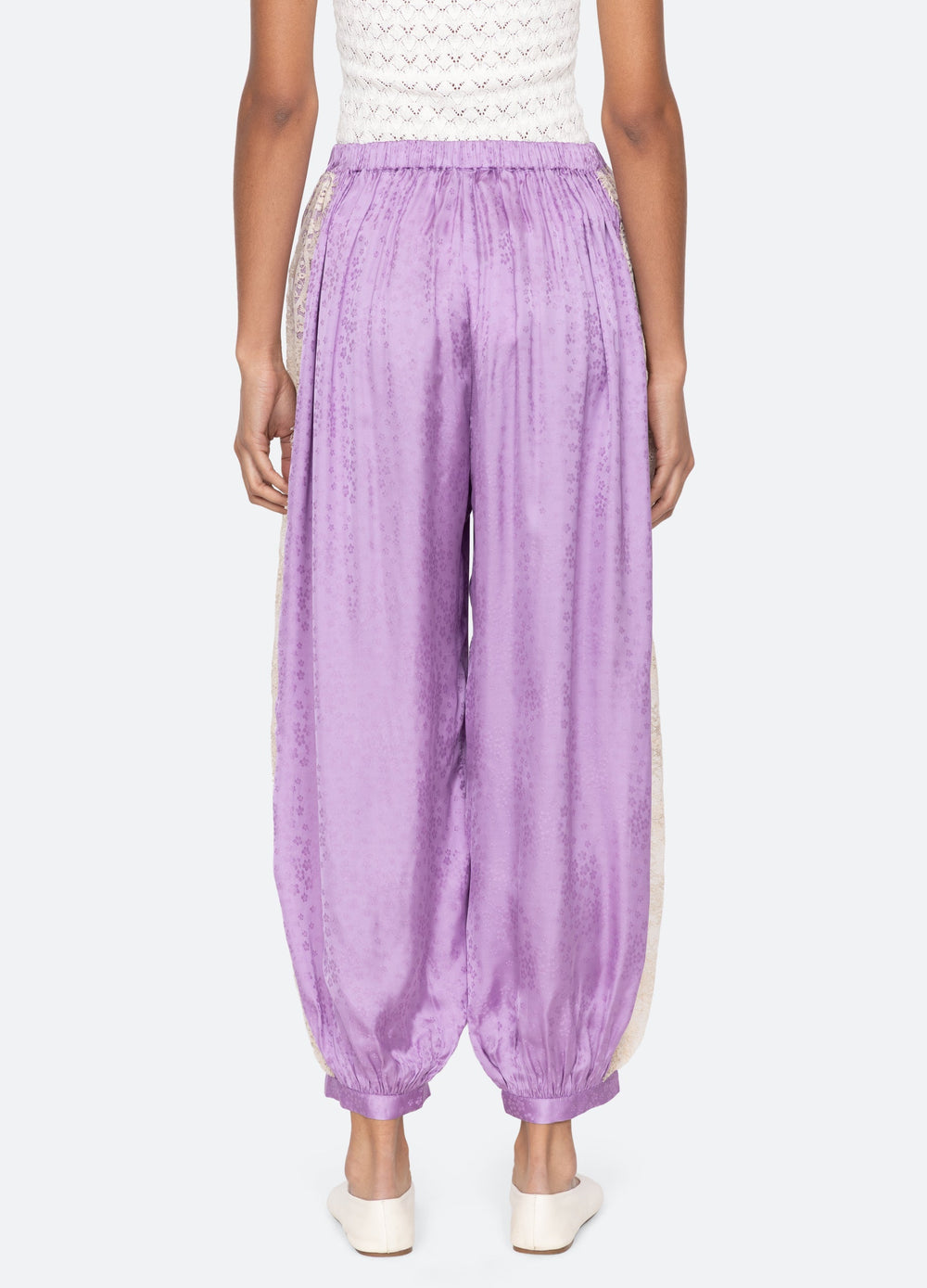 Lilac Ethel Bloomer Pants | Sea New York