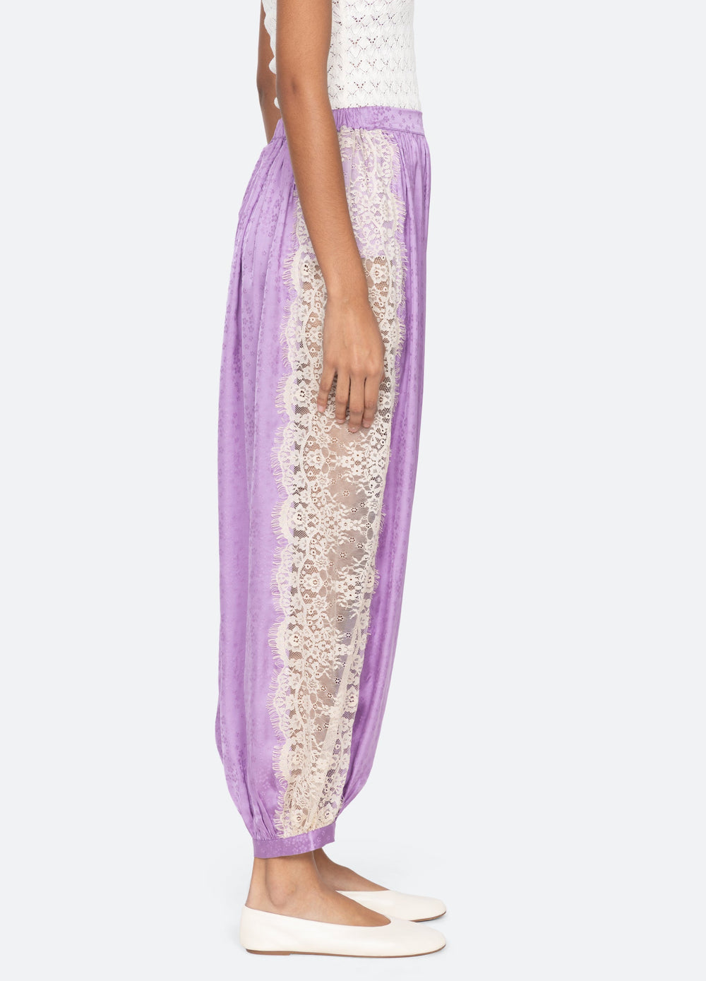 Lilac Ethel Bloomer Pants | Sea New York
