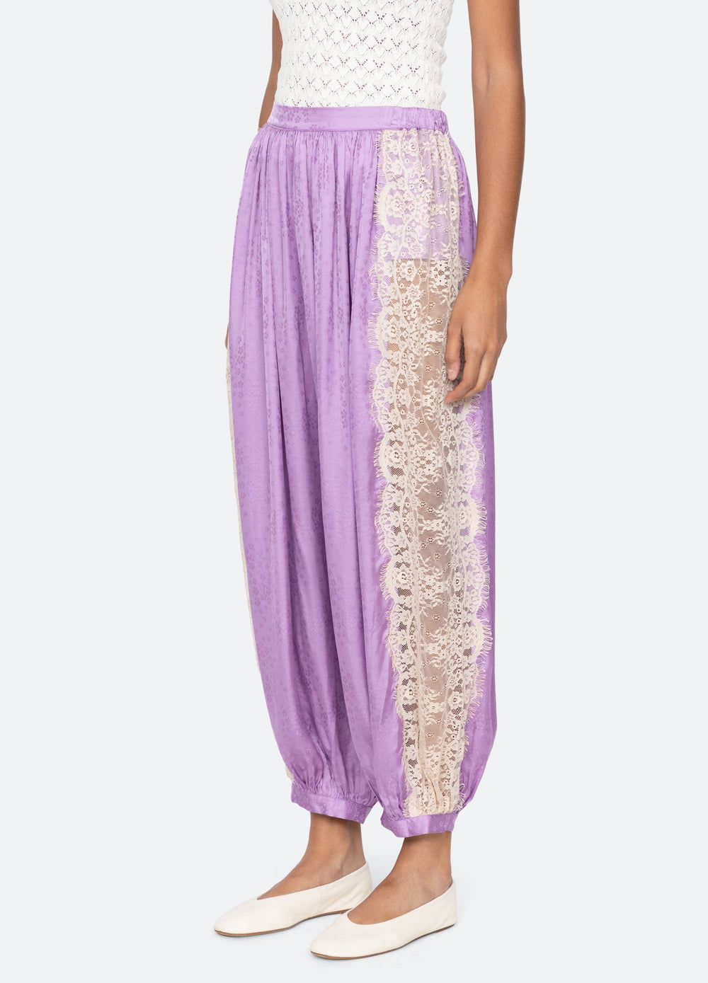Lilac Ethel Bloomer Pants | Sea New York
