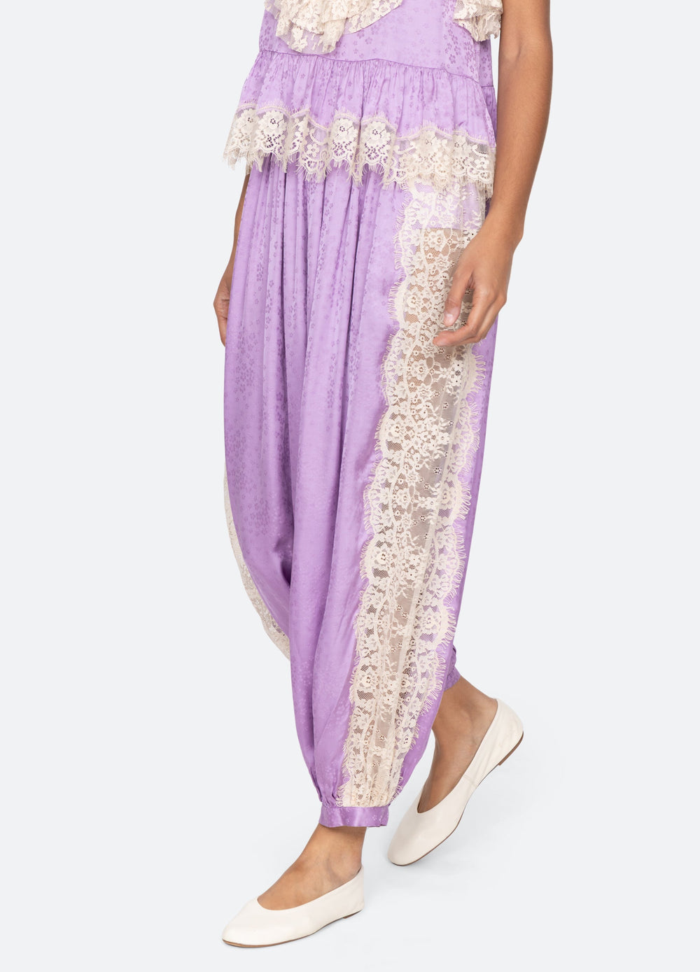 Lilac Ethel Bloomer Pants | Sea New York