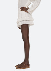 White Eliza Shorts | Sea New York