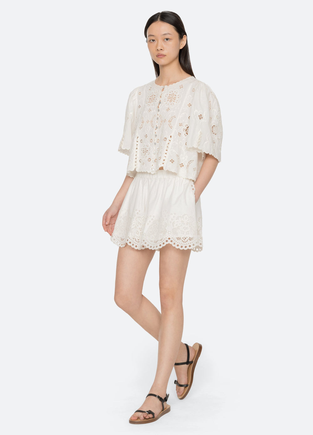 White Gardener Shorts | Sea New York