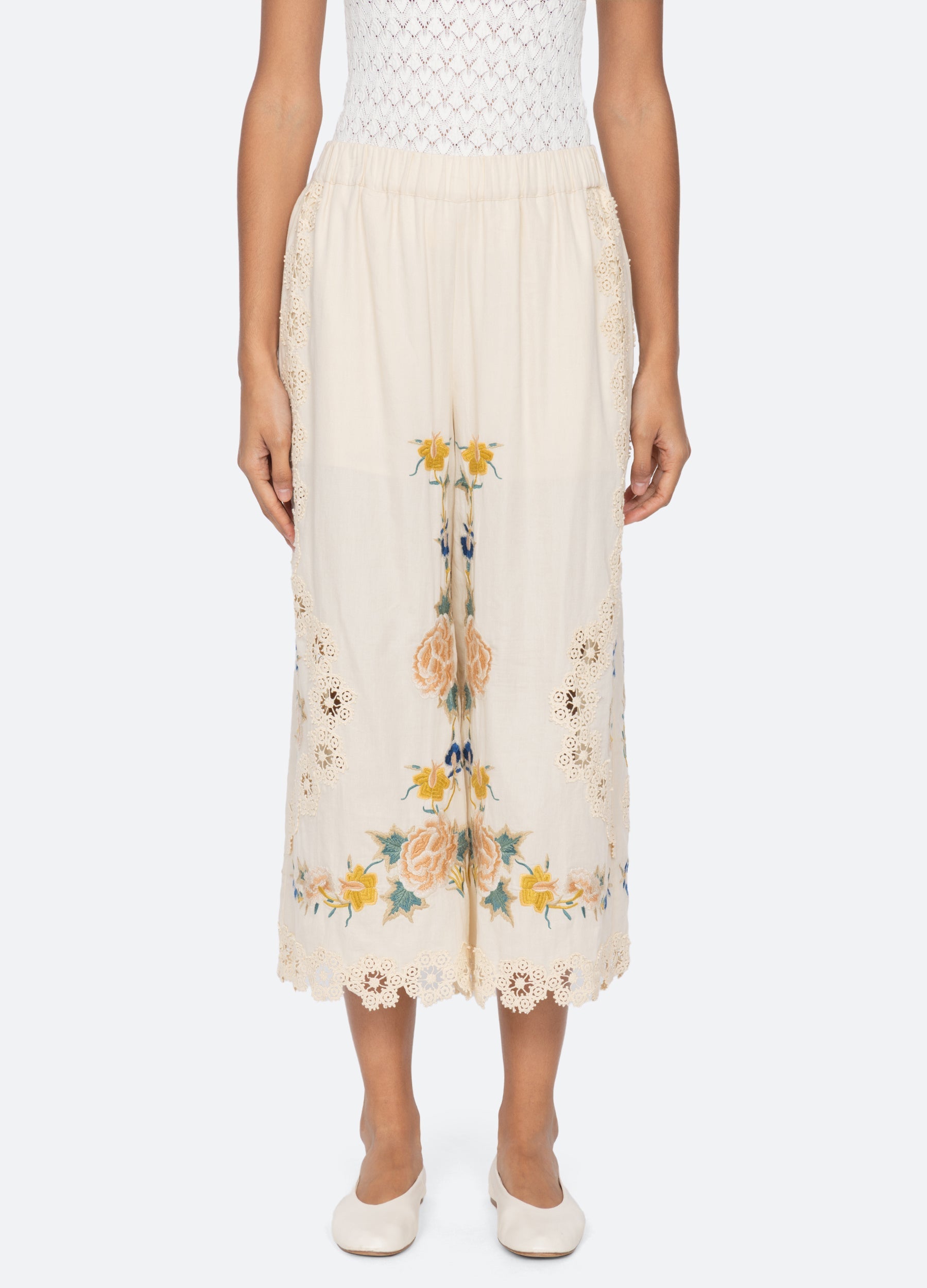 Cream Adonna Pants | Sea New York