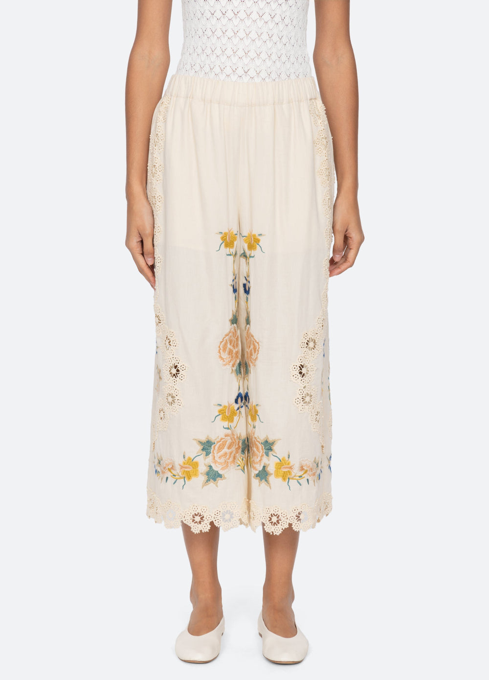 Cream Adonna Pants | Sea New York