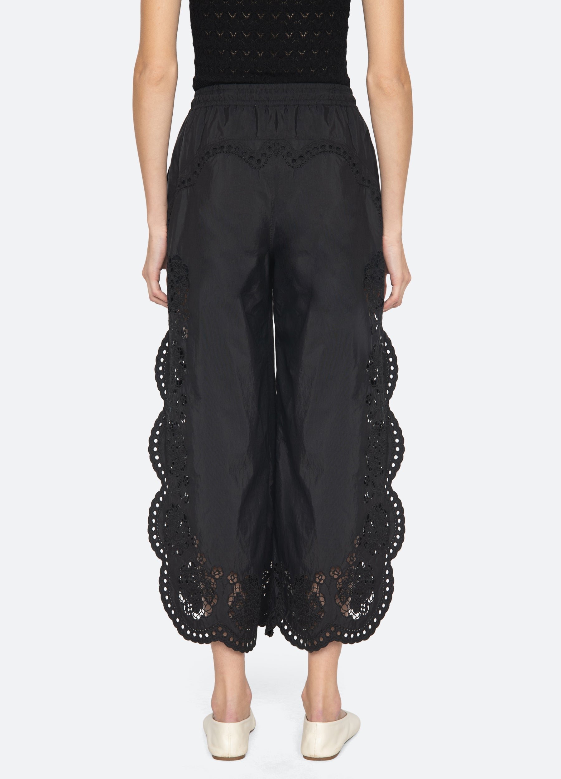 Black Vittoria Pants | Sea New York