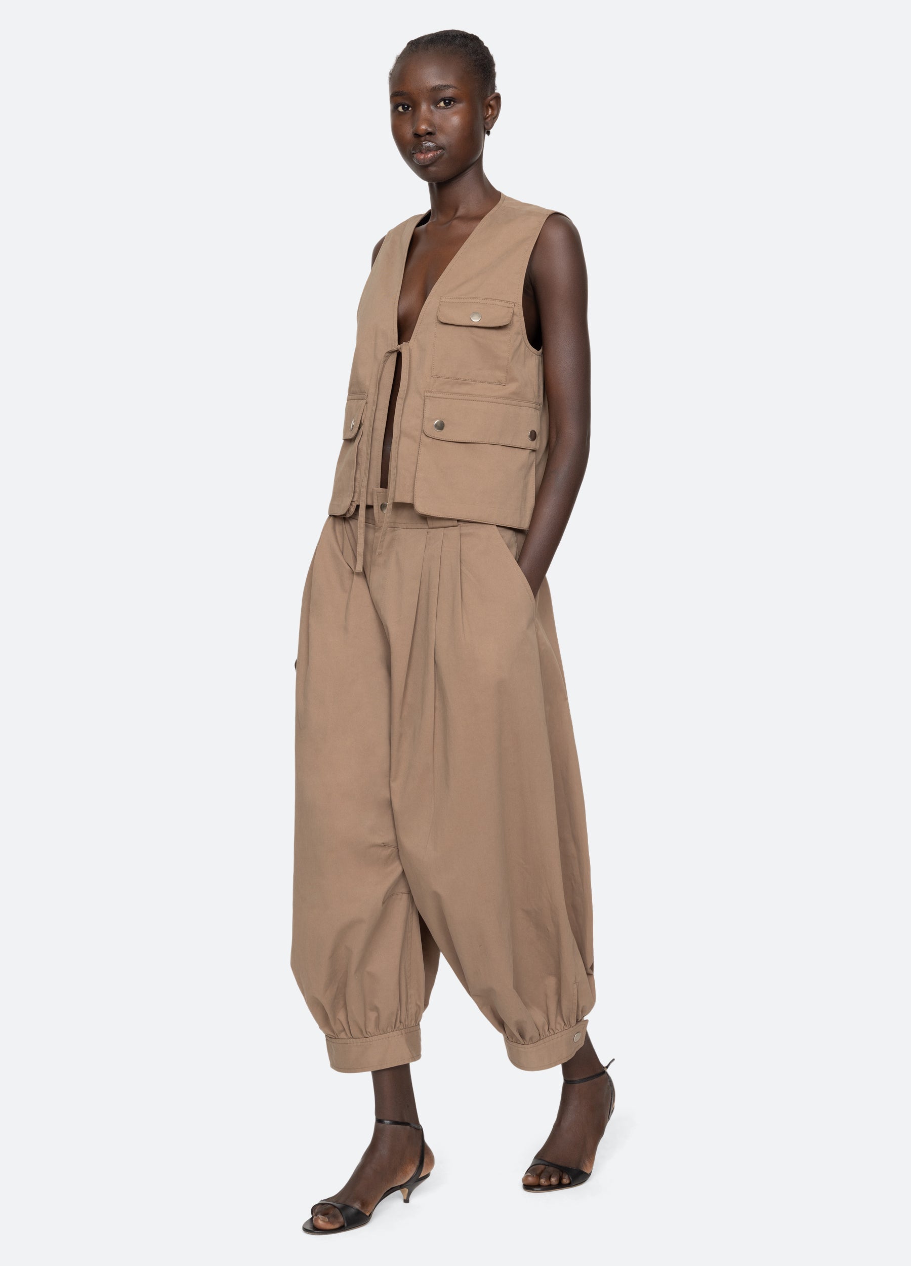 Cream Lois Pants | Sea New York