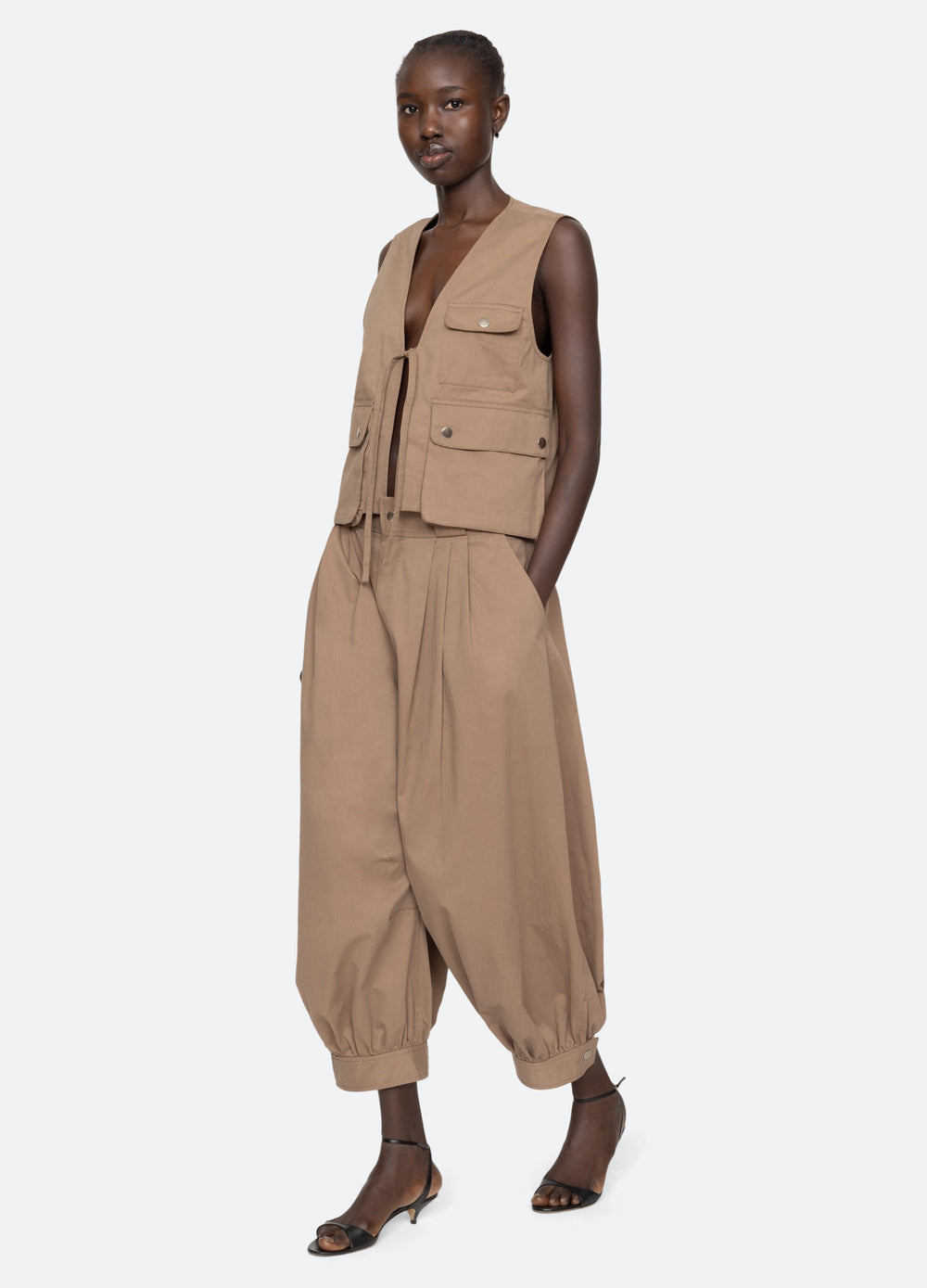 Cream Lois Pants | Sea New York