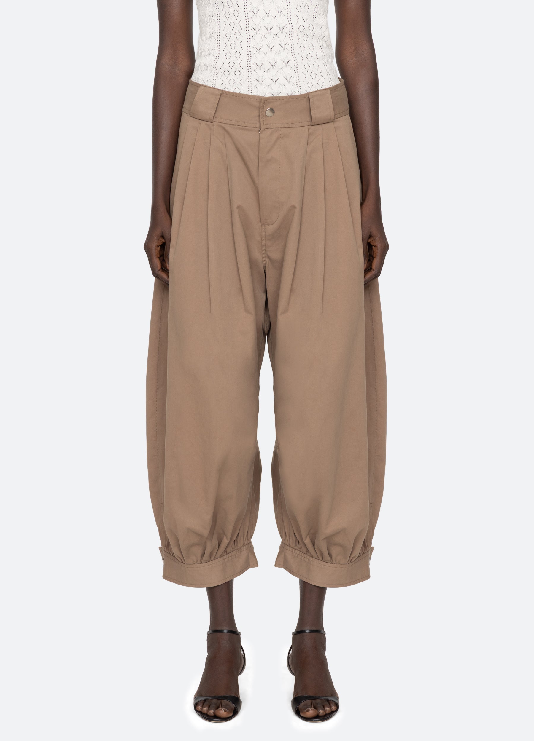 Cream Lois Pants | Sea New York