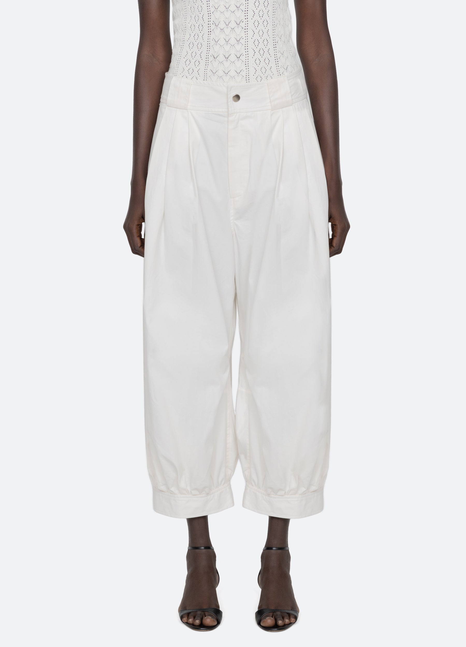 Cream Lois Pants | Sea New York
