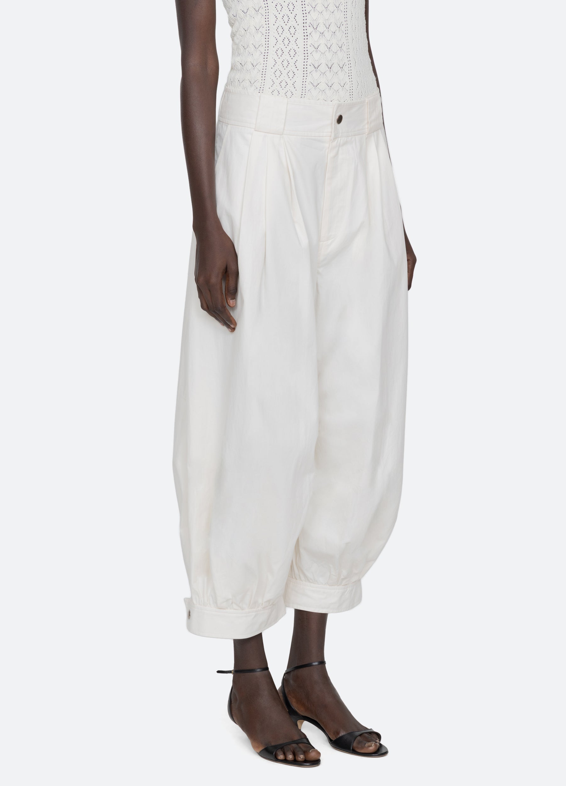 Cream Lois Pants | Sea New York