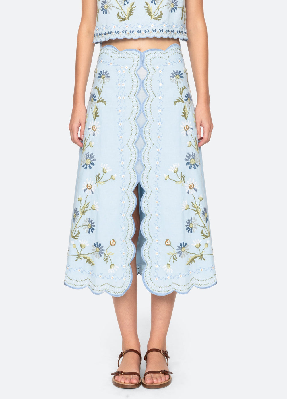Blue Audra Skirt | Sea New York