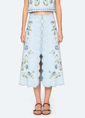 Blue Audra Skirt | Sea New York