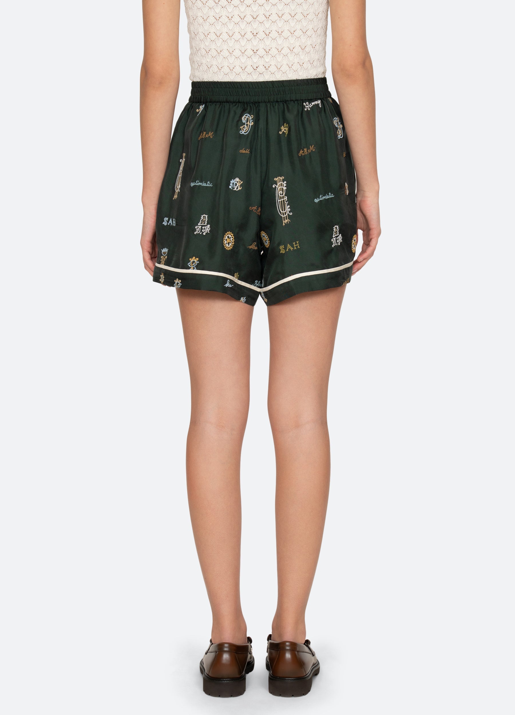 Green Juliet Shorts | Sea New York